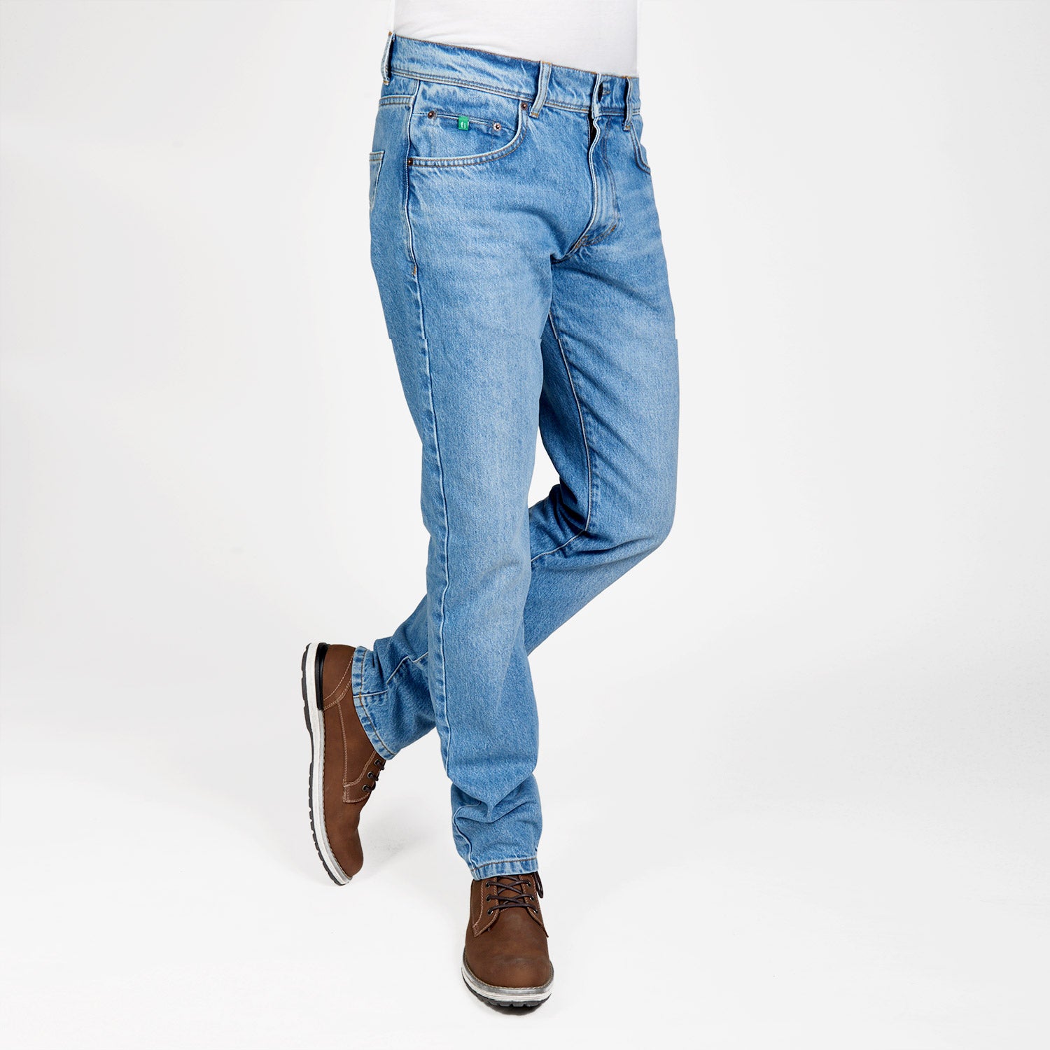 fairjeans - Regular Light Blue - 100% Biobaumwolle