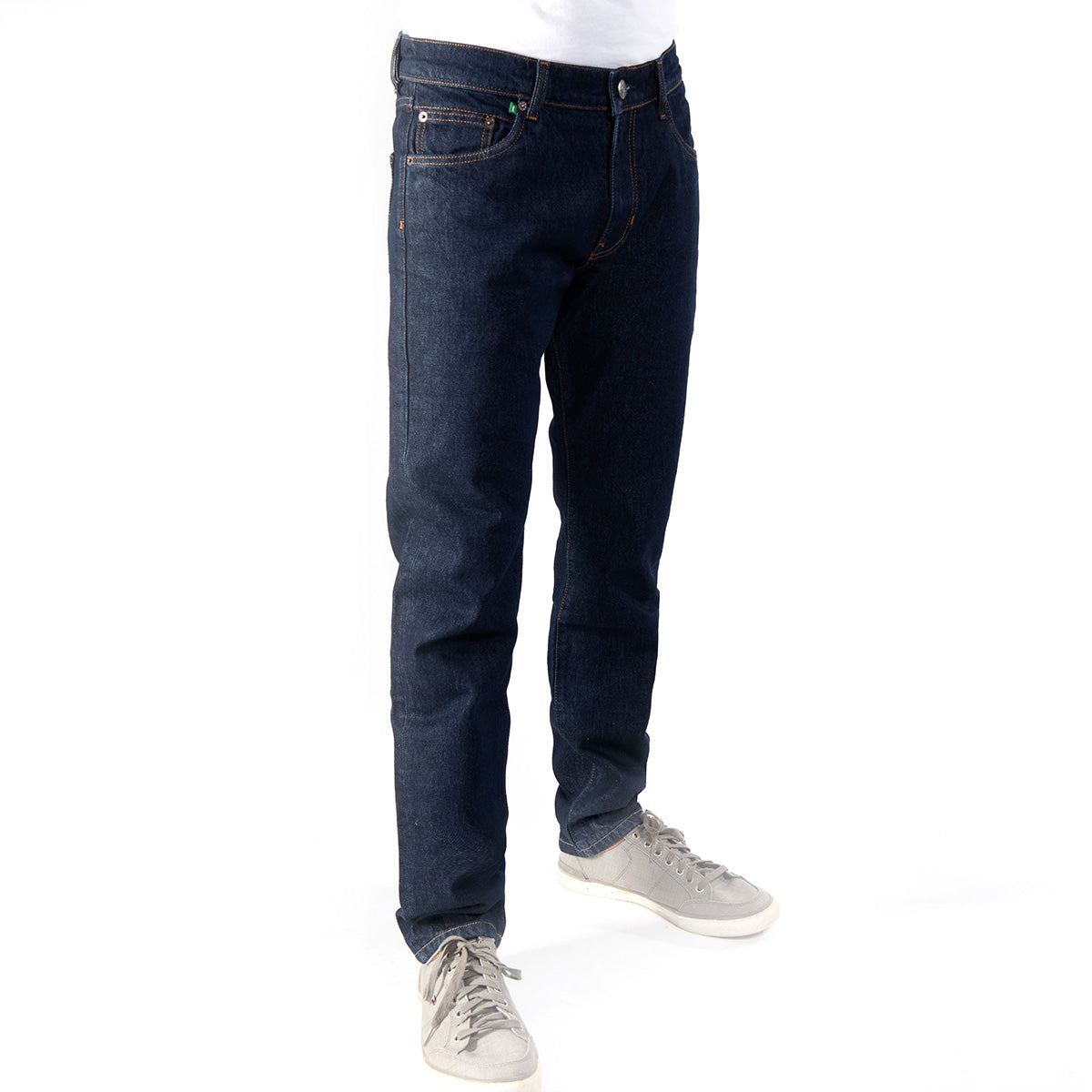 fairjeans Herrenjeans, 100% Bio-Baumwolle ohne Elasthan, gerades Bein, nachhaltig.