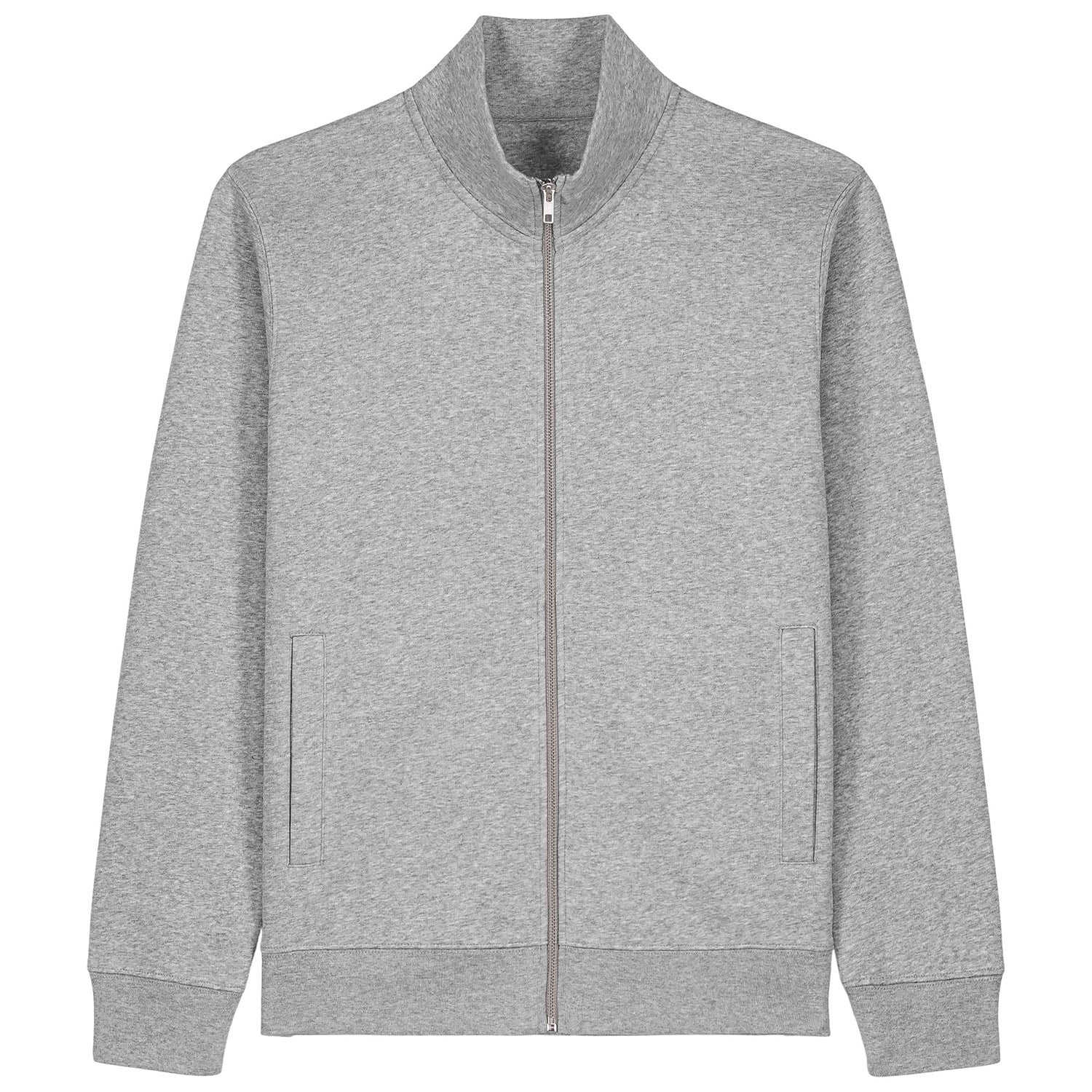 Sweatshirt mit Reißverschluss und Stehkragen