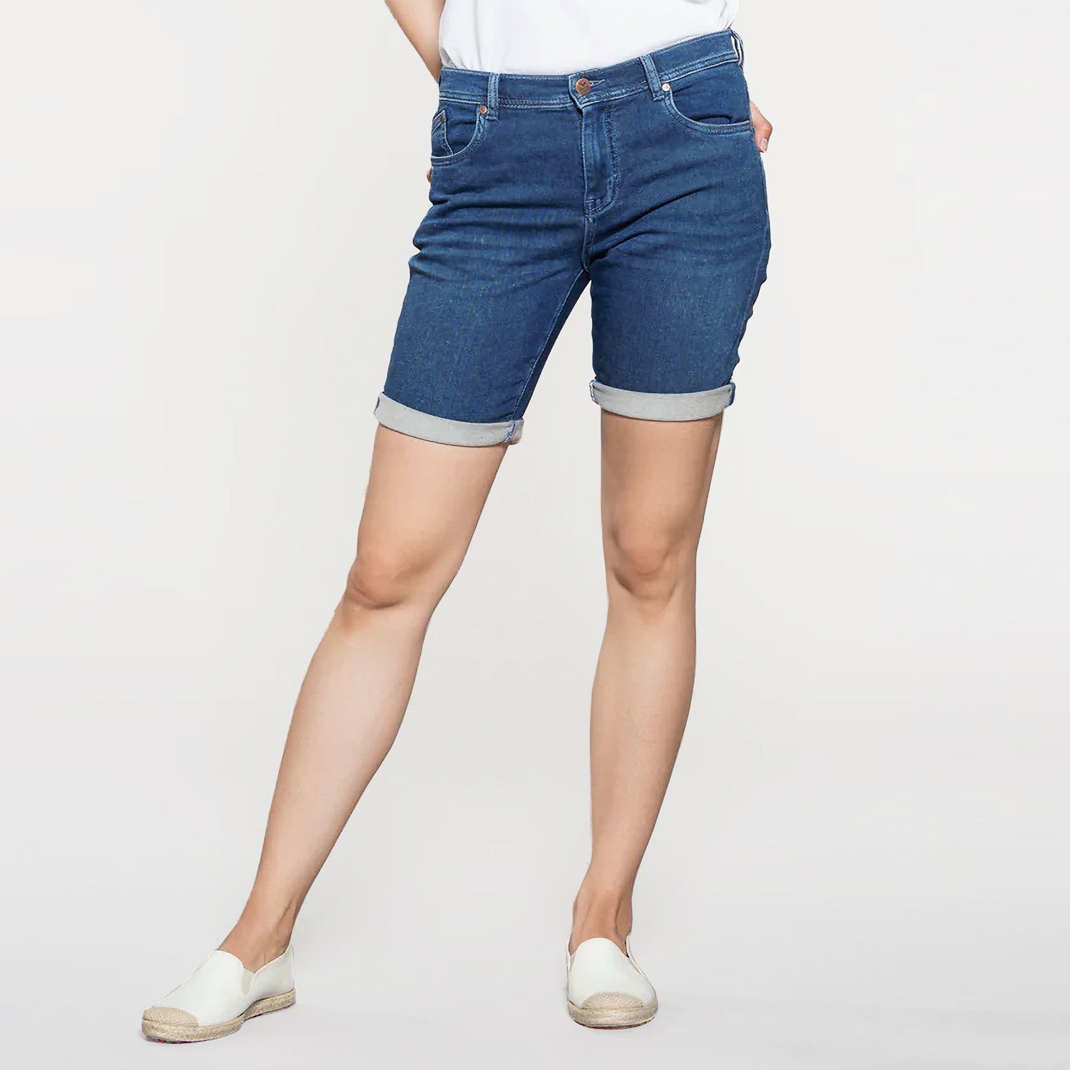 Damen Bermuda Wed:ding  Middle Blue