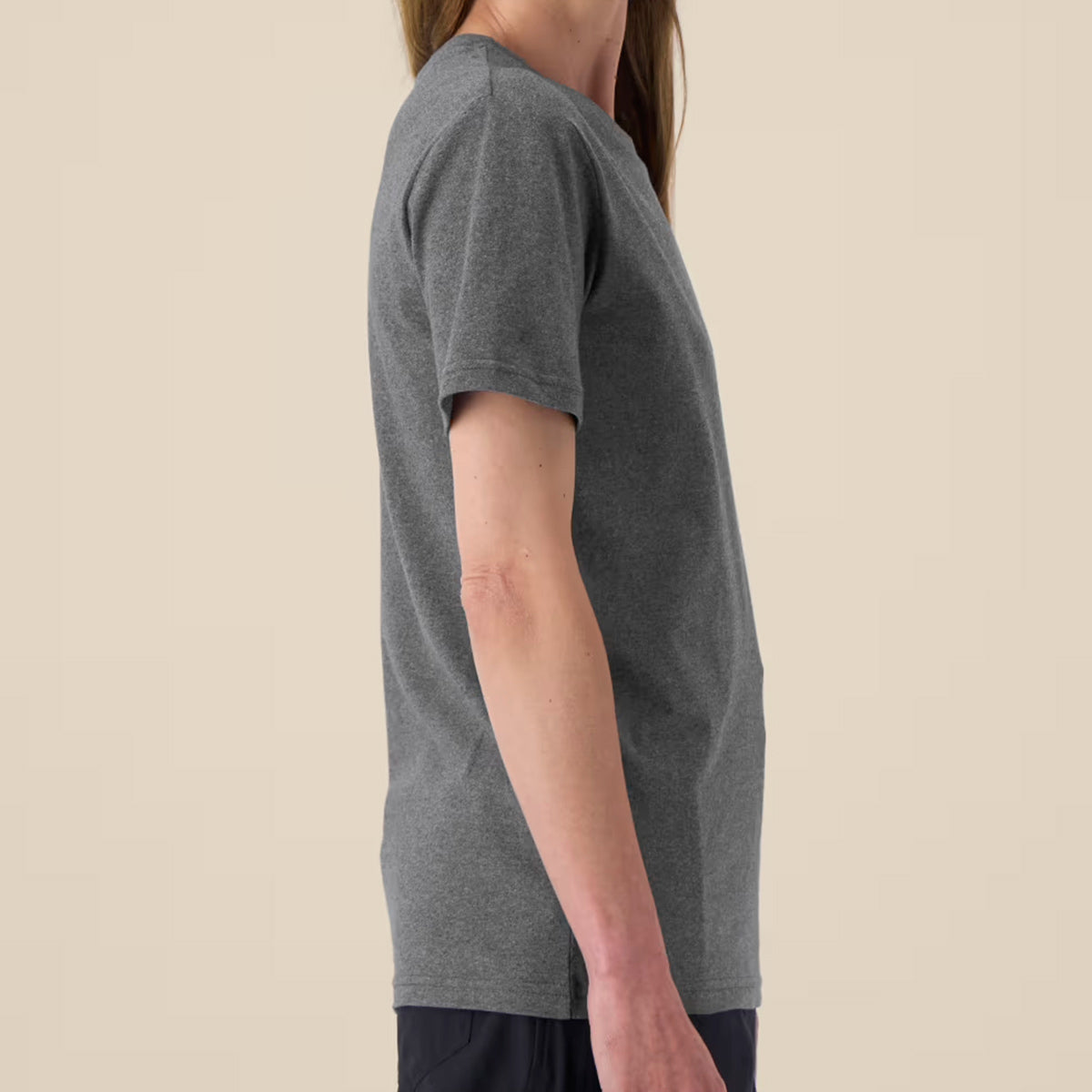 T-Shirt aus recycelter Baumwolle -Black (Unisex)