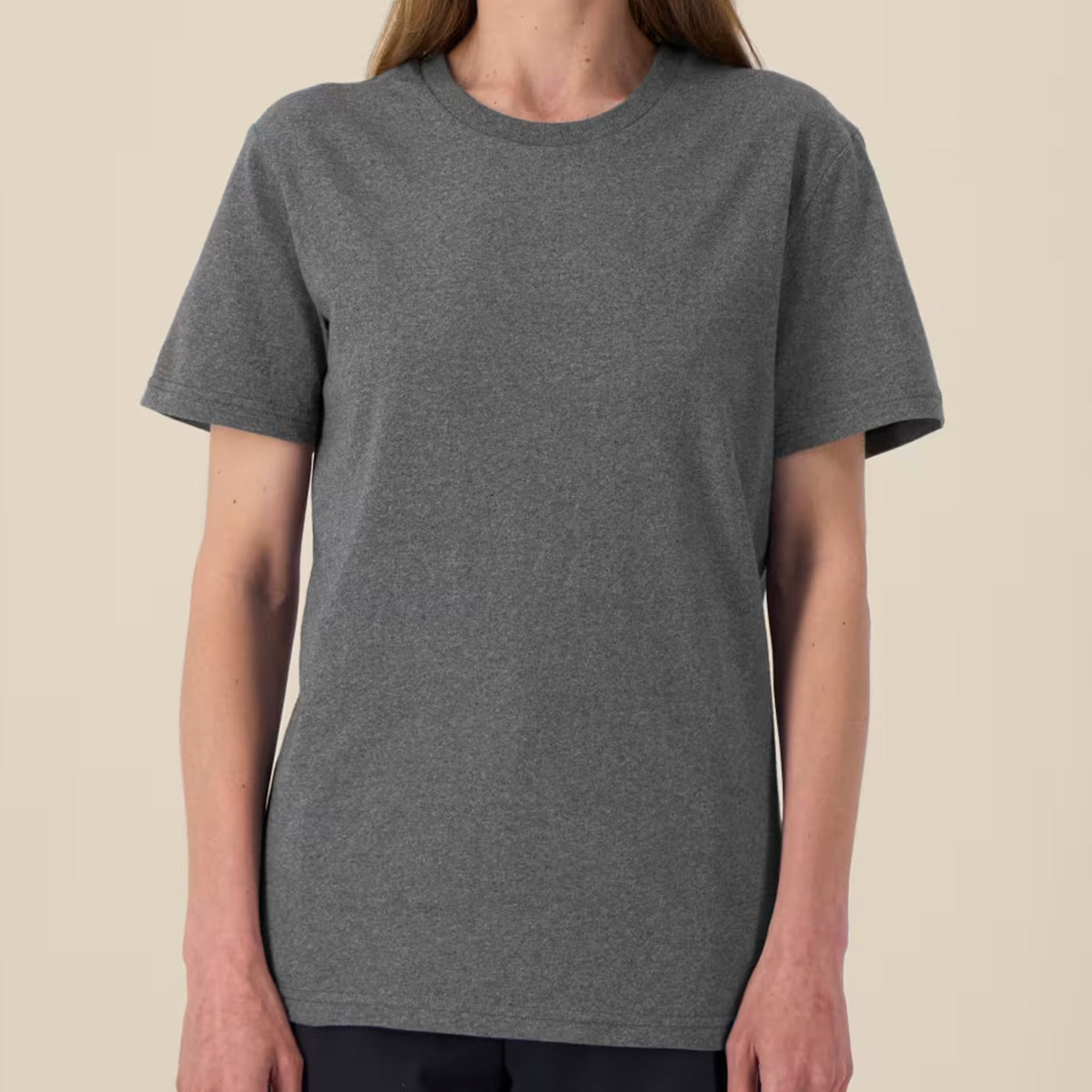 T-Shirt aus recycelter Baumwolle -Black (Unisex)