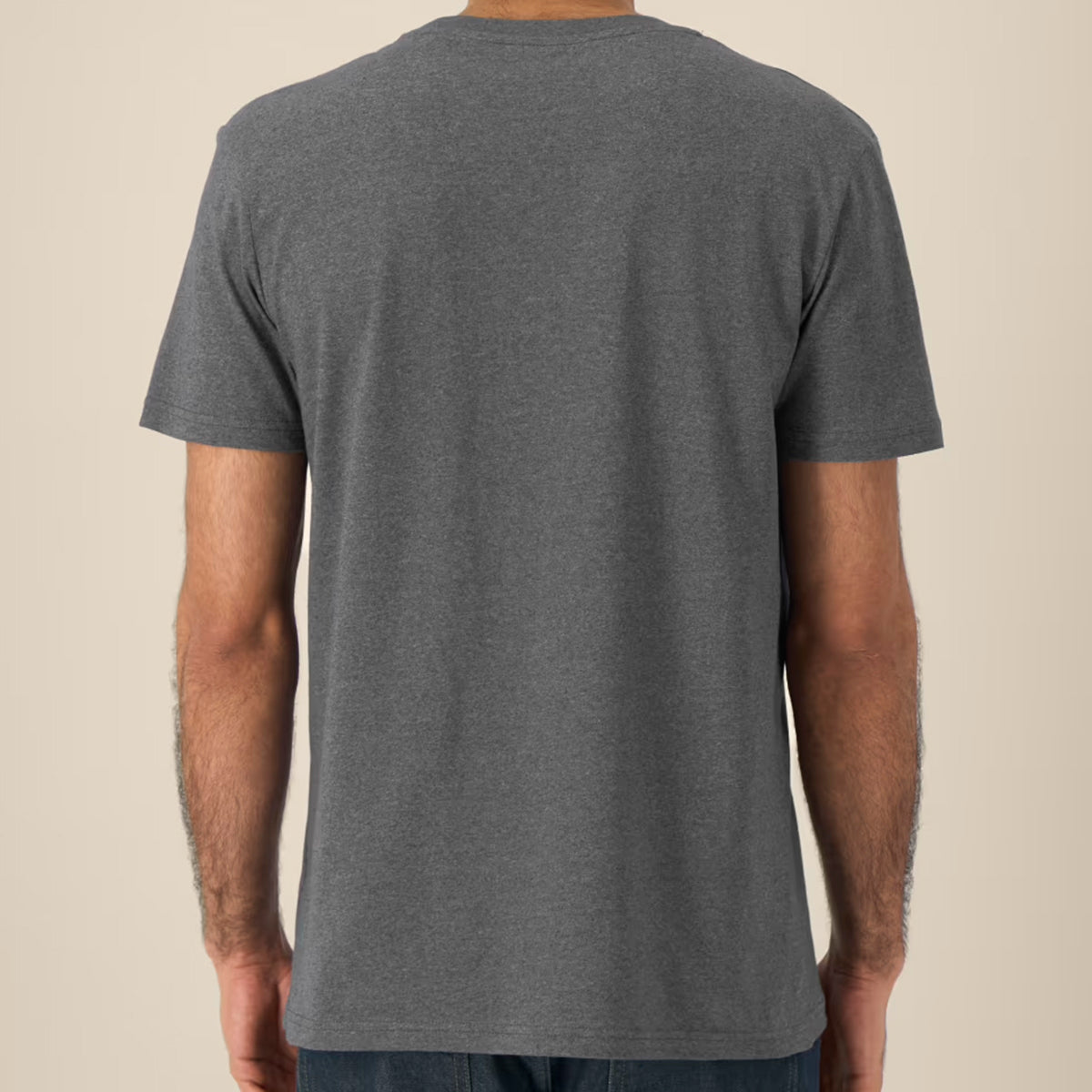 T-Shirt aus recycelter Baumwolle -Black (Unisex)