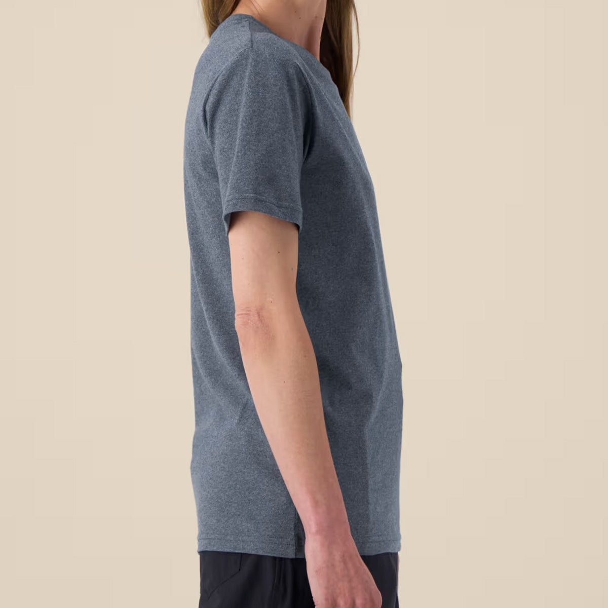 T-Shirt aus recycelter Baumwolle - Navy (Unisex)