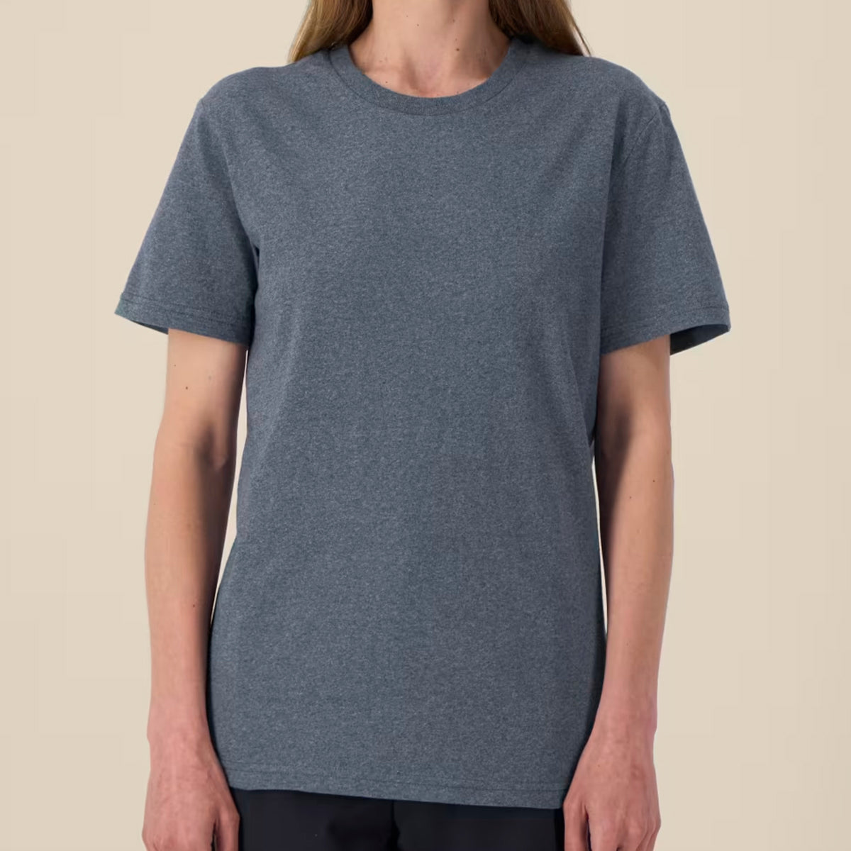 T-Shirt aus recycelter Baumwolle - Navy (Unisex)