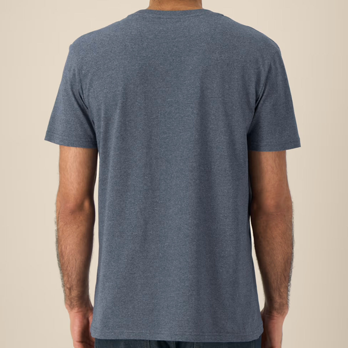 T-Shirt aus recycelter Baumwolle - Navy (Unisex)
