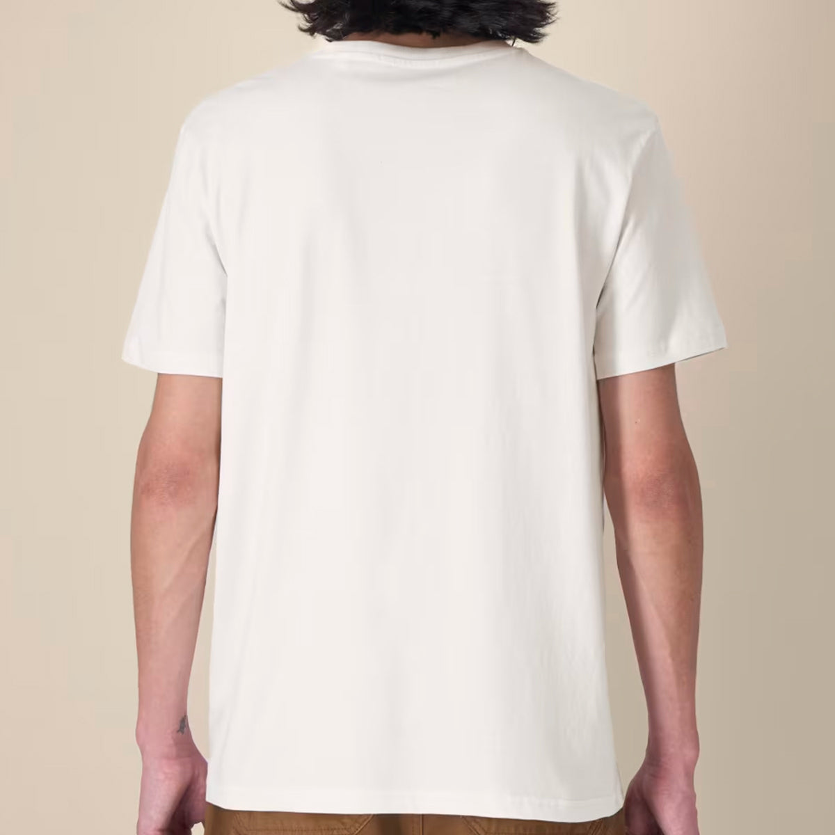 T-Shirt aus recycelter Baumwolle -Weiss (Unisex)