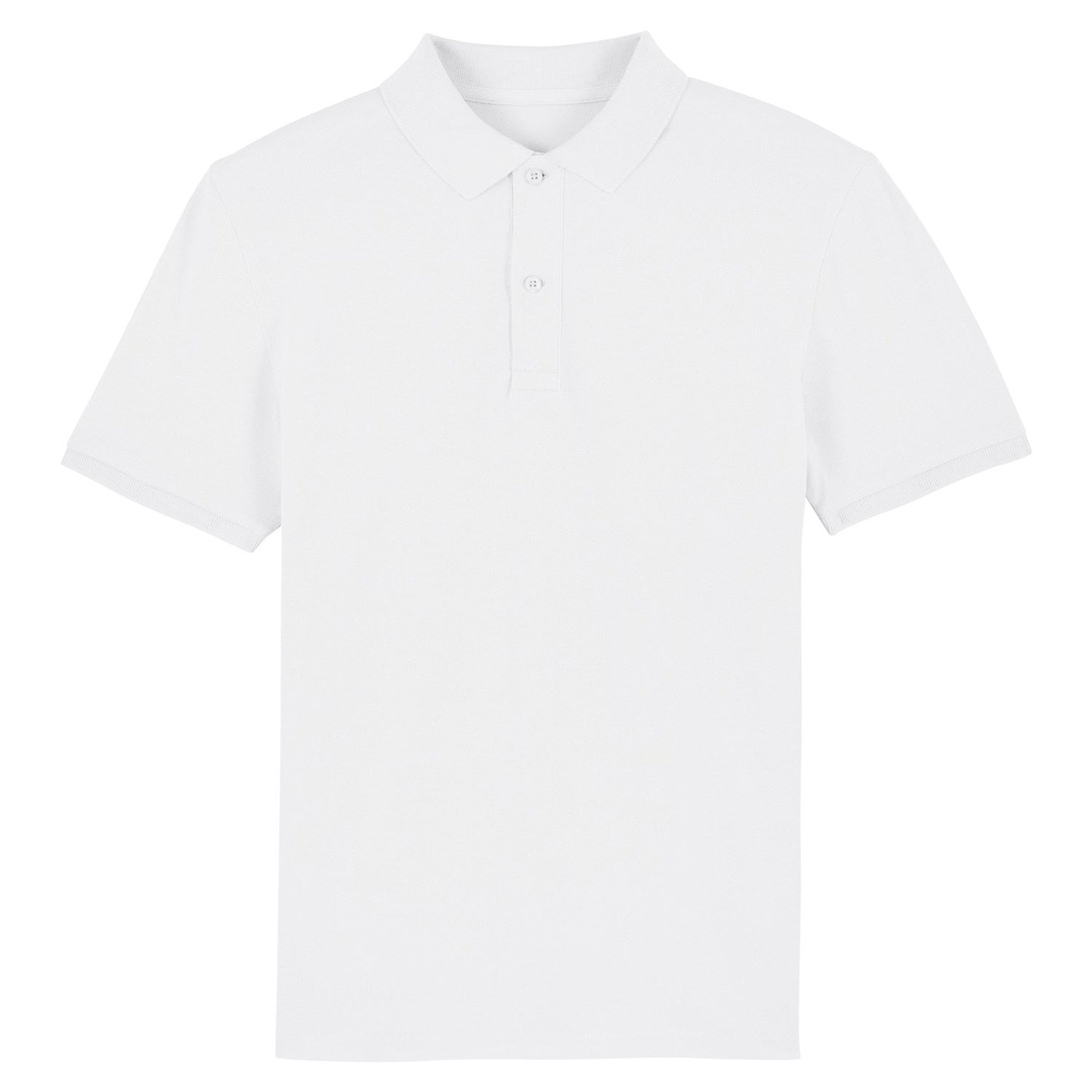 Herren T-Shirt - Poloshirt weiß