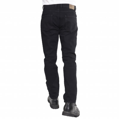 Entdecke unsere nachhaltig und fair produzierte Fairjeans Herren Bio-Jeans in Schwarz. Hergestellt aus Bio-Baumwolle und mit Regular Fit Passform sowie einem klassischen schwarzen Look.