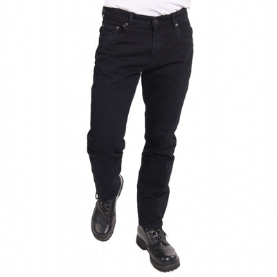 Unsere Fairjeans Herren Bio-Jeans in Schwarz werden nachhaltig und fair produziert. Hergestellt aus Bio-Baumwolle mit Regular Fit Passform