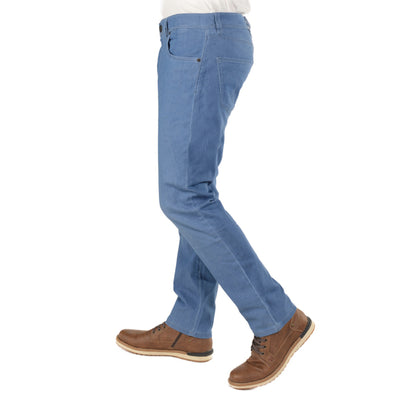 fairjeans Herrenjeans: Sommer-Jeans aus Bio-Baumwolle mit geradem Schnitt und Regular Fit - angenehm zu tragen und nachhaltig produziert.