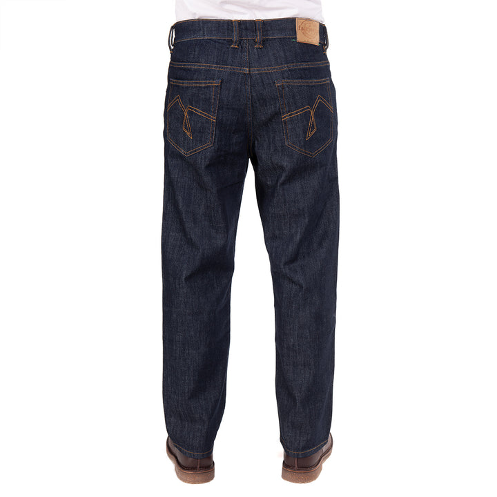 Fairjeans Herren-Jeans: Weit geschnittene, lockere Jeans aus Bio-Baumwolle, umweltfreundlich und bequem