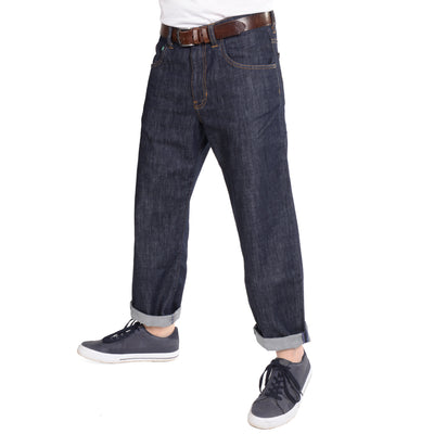 Fairjeans Bio-Jeans: Weit geschnittene Herrenjeans mit Loose Fit, aus nachhaltig angebauter Bio-Baumwolle