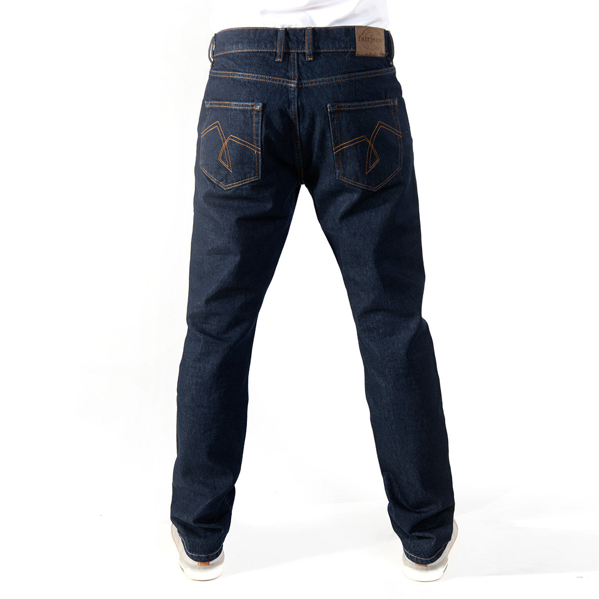 Nachhaltige Jeans von fairjeans, ohne Elasthan, 100% Bio-Baumwolle, Regular Fit.